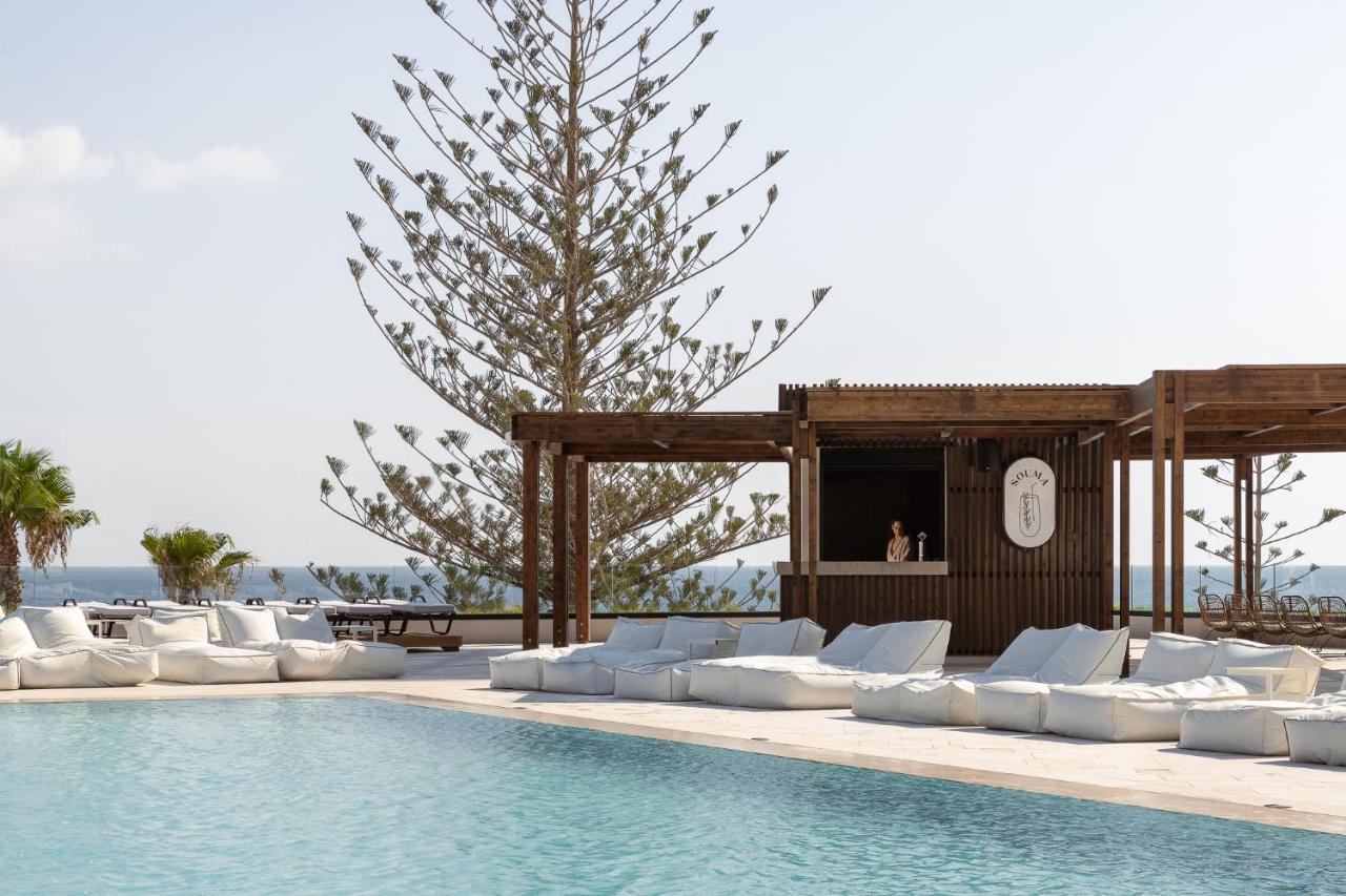 Helea Lifestyle Beach Resort Kallithea  Ngoại thất bức ảnh The bar at the Mykonos Villa