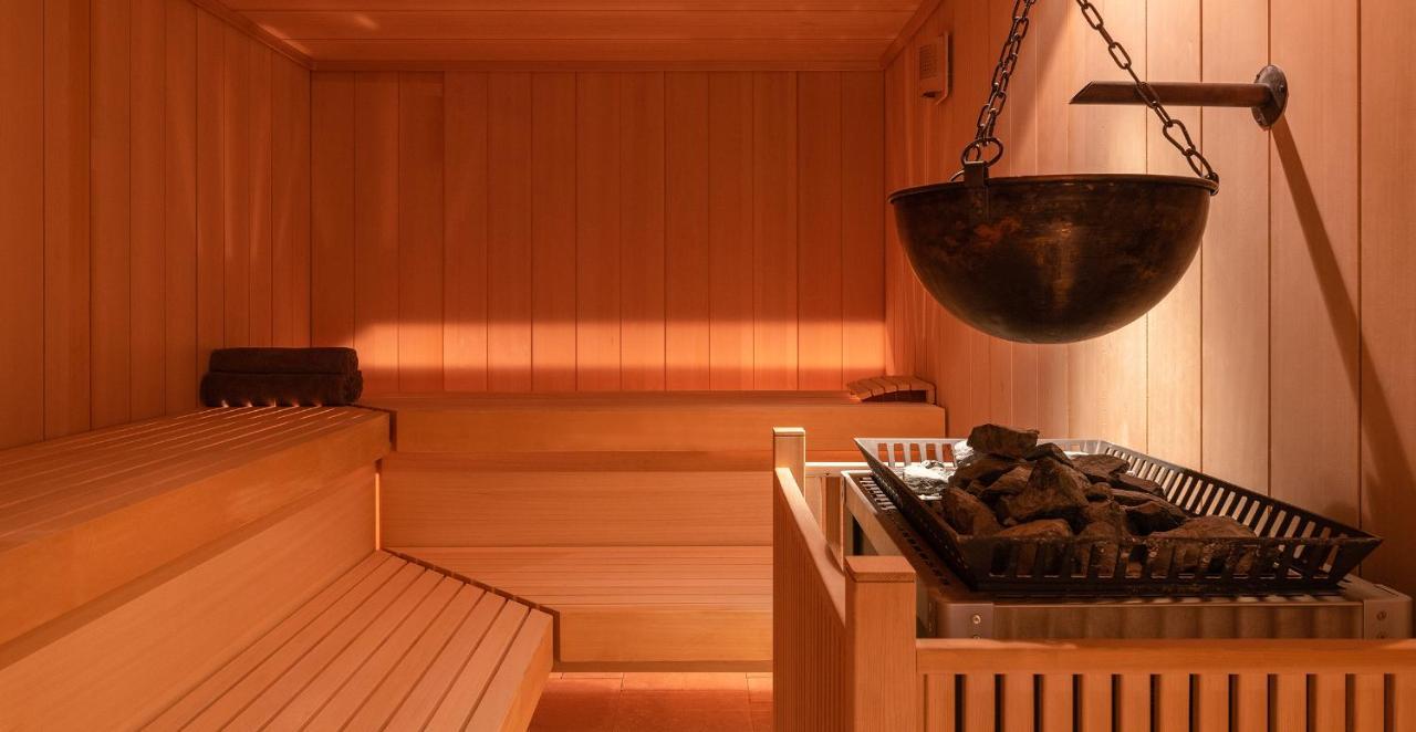 Helea Lifestyle Beach Resort Kallithea  Ngoại thất bức ảnh A Finnish sauna