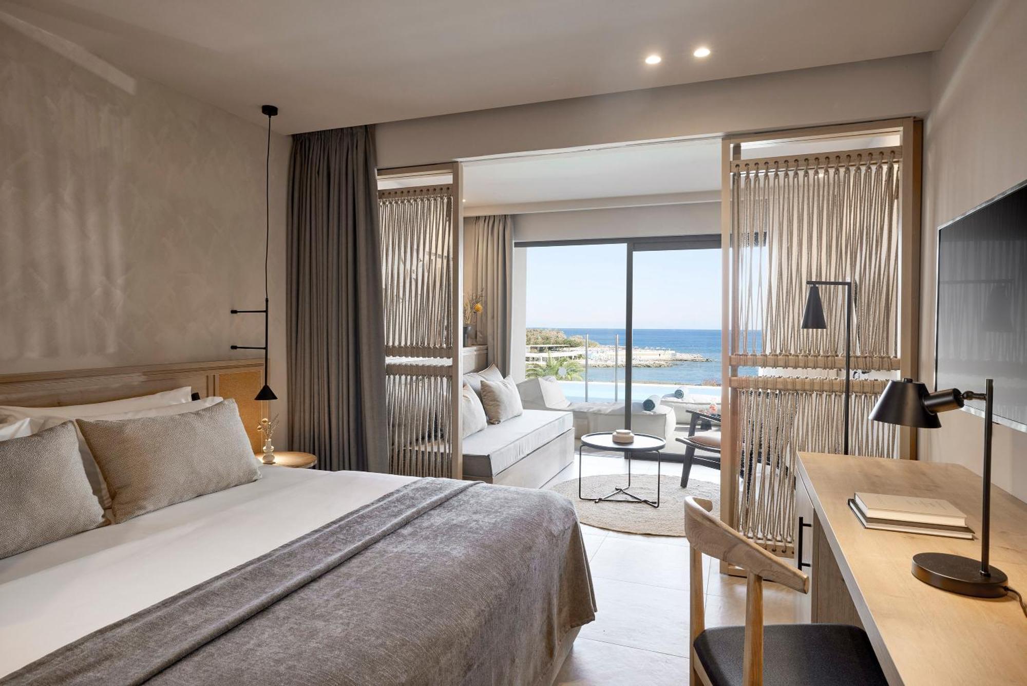 Helea Lifestyle Beach Resort Kallithea  Ngoại thất bức ảnh Deluxe Seafront Room
