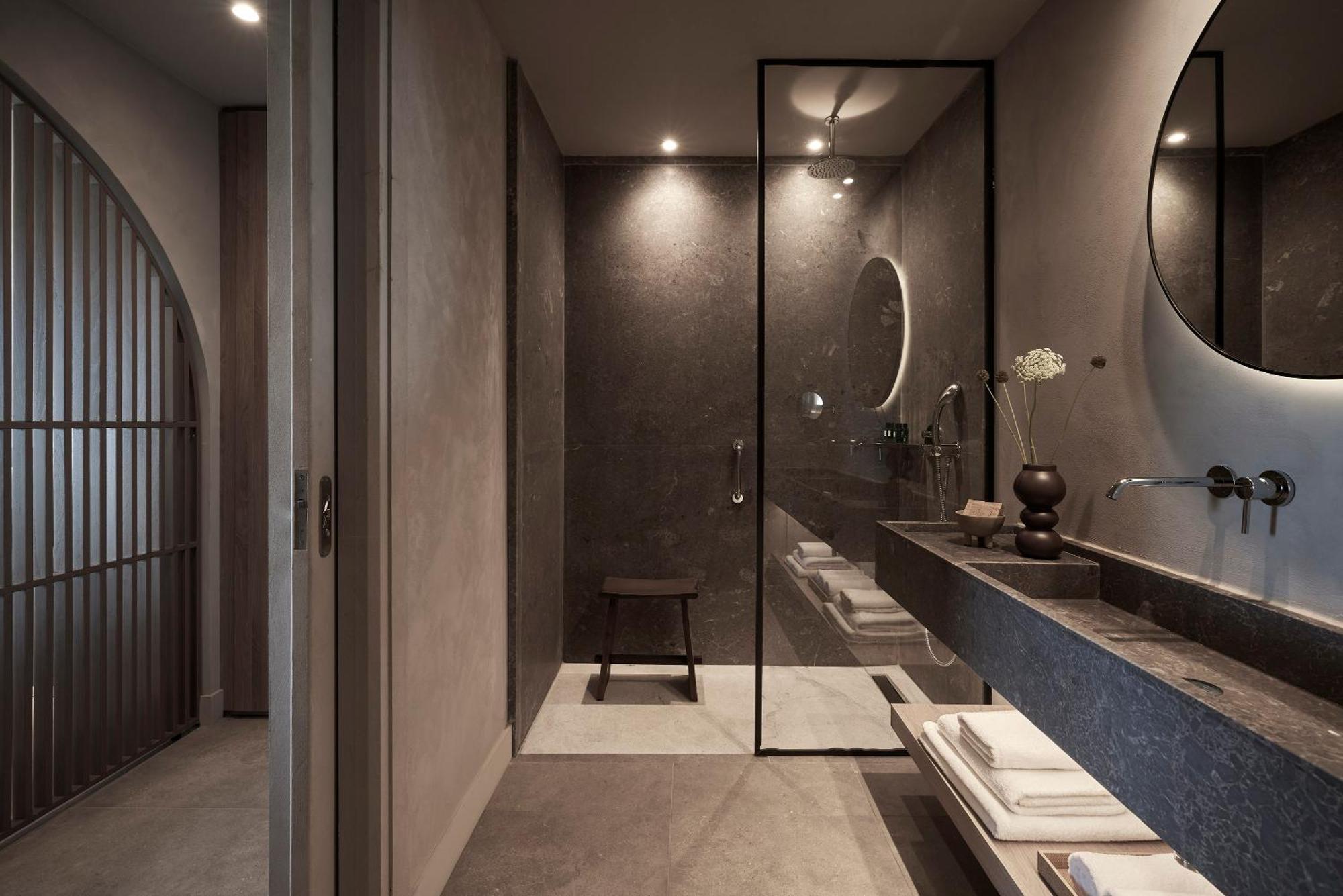Helea Lifestyle Beach Resort Kallithea  Phòng bức ảnh Bathroom